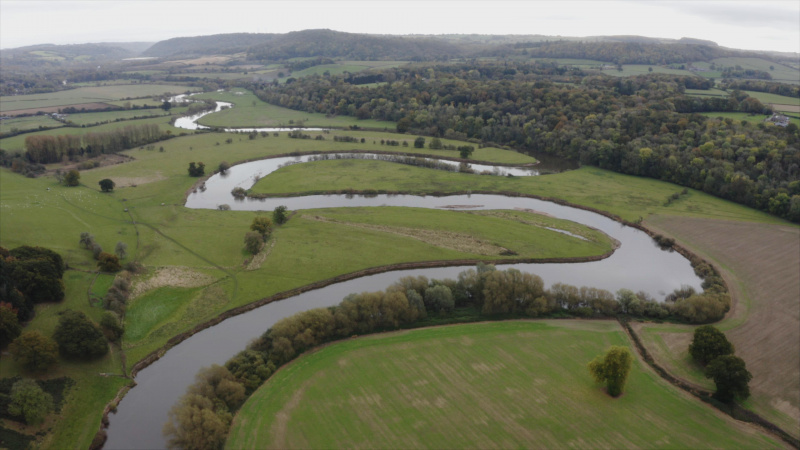   TV stasera Il serpeggiante fiume Severn.
