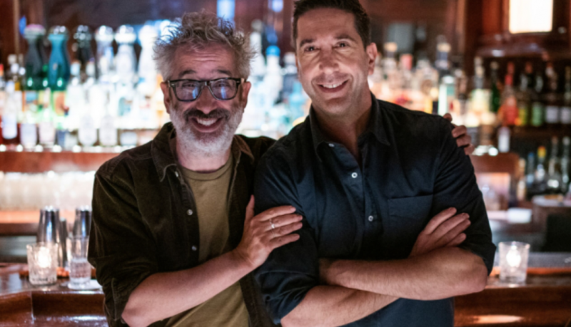   David Baddiel ja David Schwimmer