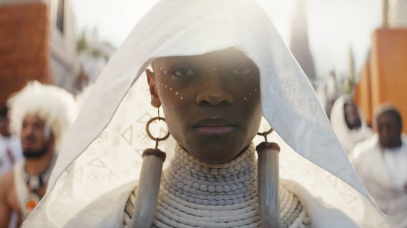   Η Letitia Wright στο Black Panther: Wakanda Forever
