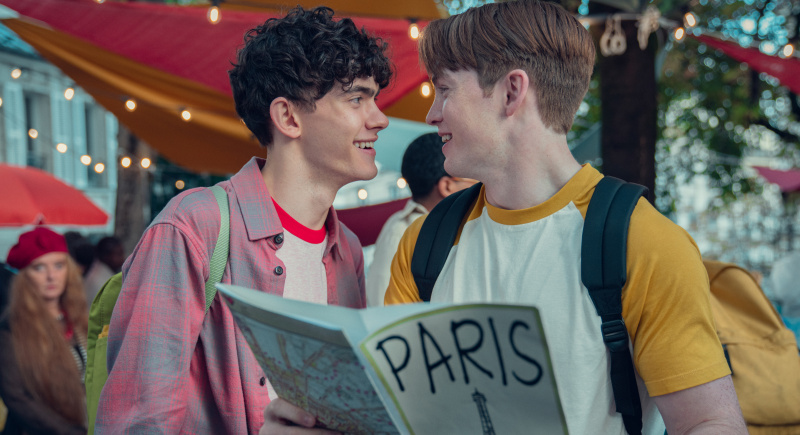   Heartstopper 2. sezon: Joe Locke ve Kit Connor Paris'te