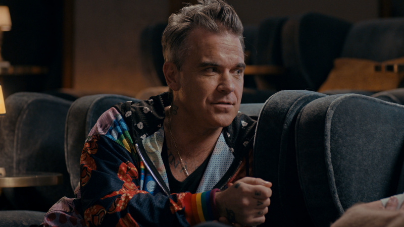   Robbie Williams เคียงข้างใน Robbie Williams: Reel Stories