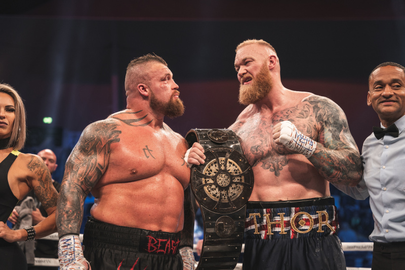   TV tänä iltana Eddie Hall ja Hafthor Bjornsson.