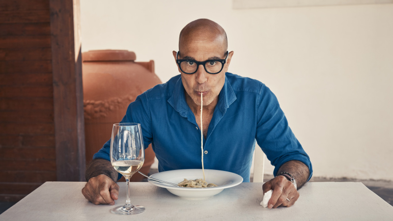   Stanley Tucci でパスタを食べる Stanley Tucci: Search for Italy