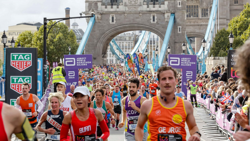   Londoni maratoni 2022 jooksjad