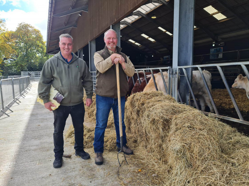   Los granjeros Rob y Dave Nicholson compartirán su actividad diaria en Cannon Hall Farm.