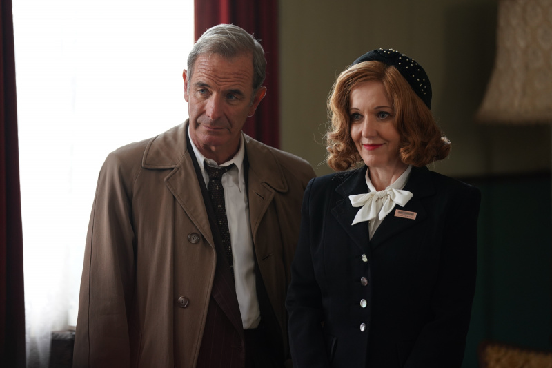   Grantchester's Geordie Keating and Cathy Keating