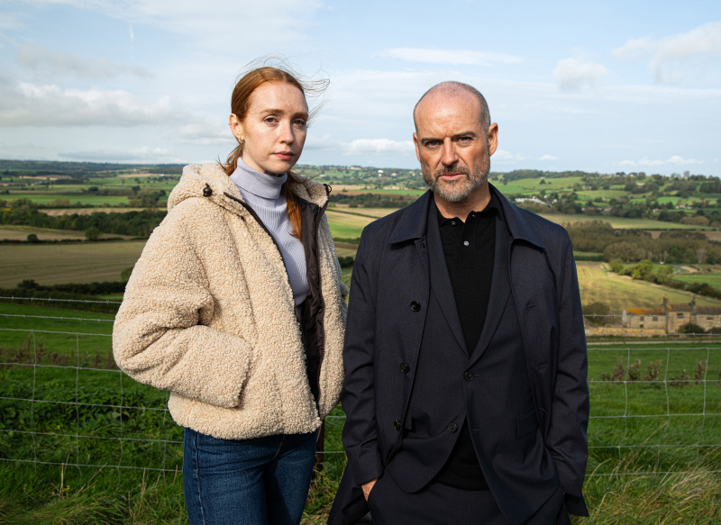   Chloé Harris et son père Harry.