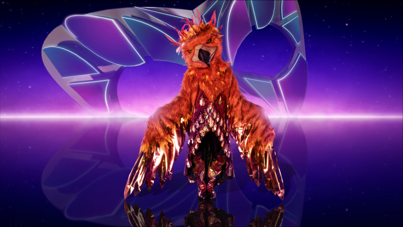   Kostum Phoenix za The Masked Singer UK