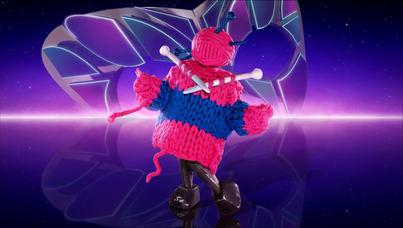   Pletilni kostum za The Masked Singer UK