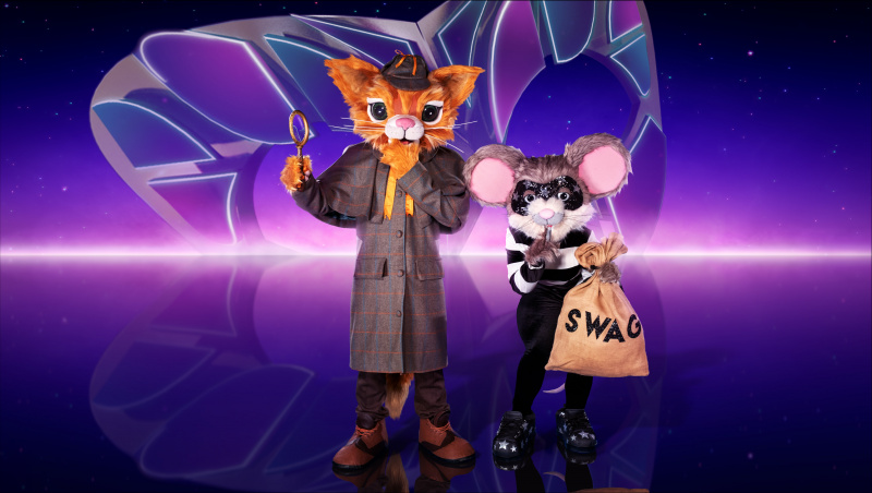   Mačka in miš za The Masked Singer UK