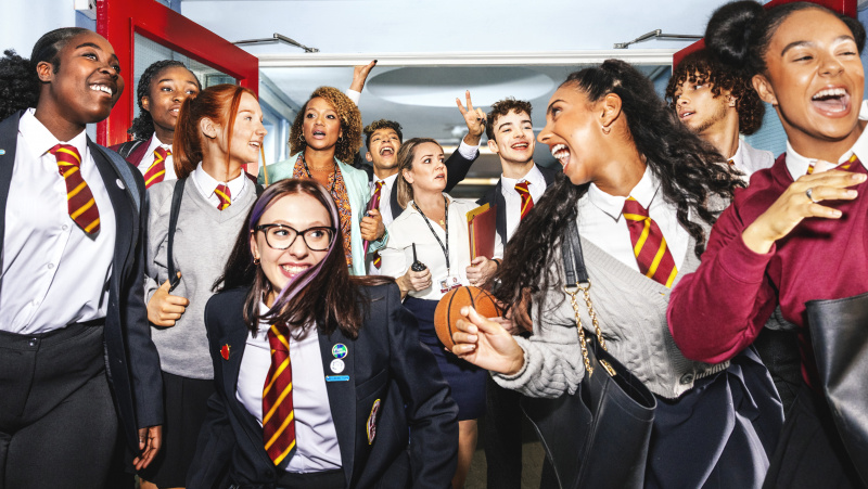   Waterloo Road-elever gruppebilde