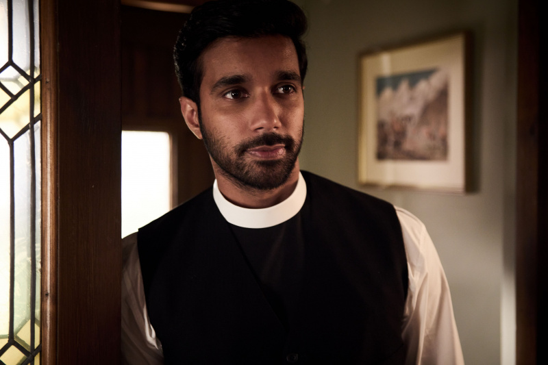 Rishi Nair aus Grantchester verrät, was er an seinem ersten Tag am Set schockieren musste