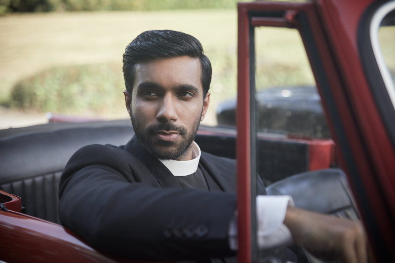   Rishi Nair spielt den neuen Pfarrer von Grantchester, Alphy Kotteram