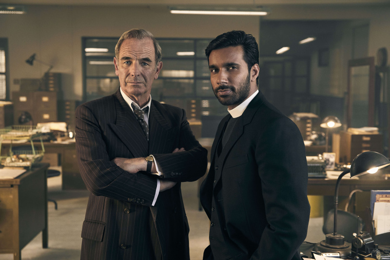   „Grantchester“ mit Rishi Nair und Robson Green