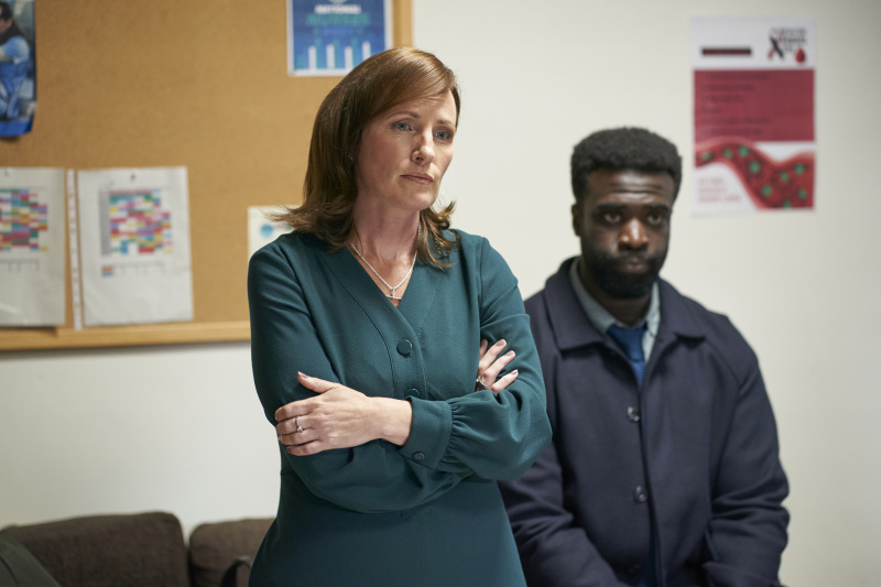   JORDAN KOUAME เป็น Dr. George Brewin และ HELEN BEHAN เป็น Dr. Norma Callahan