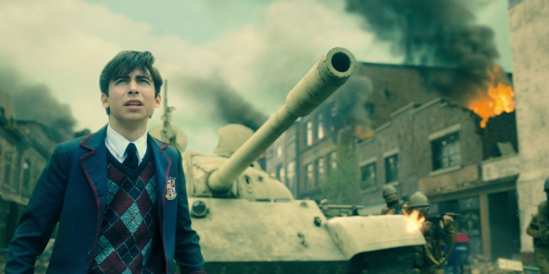 Aidan Gallagher The Umbrella Academy Temporada 2 Número cinco