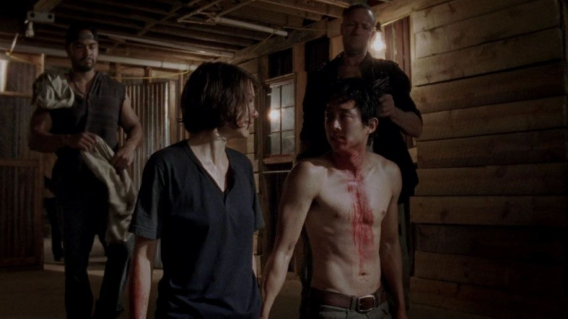 Glenn and Maggie