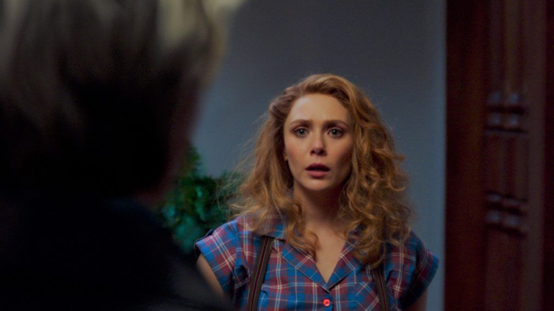 „WandaVision“ 1 sezonas Evan Peters Elizabeth Olsen