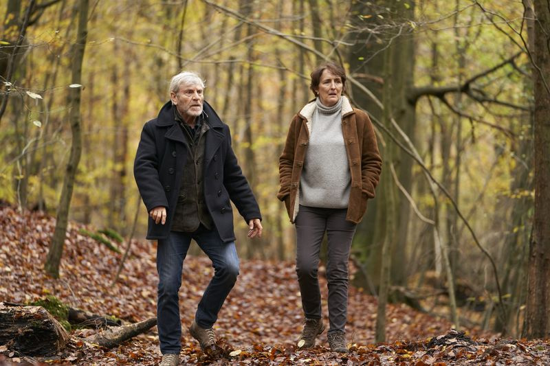 Ο Tchéky Karyo και η Fiona Shaw στο Baptiste