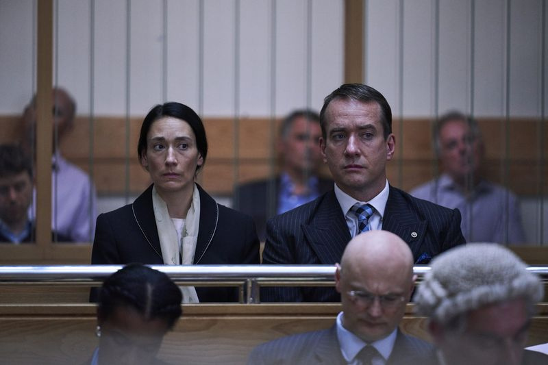 Η Sian Clifford και ο Matthew Macfadyen στο Quiz