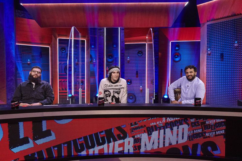 Noel Fielding kapteenit Never Mind The Buzzcocksissa.