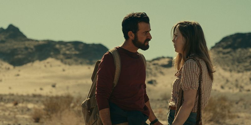 Justin Theroux și Melissa George în The Mosquito Coast