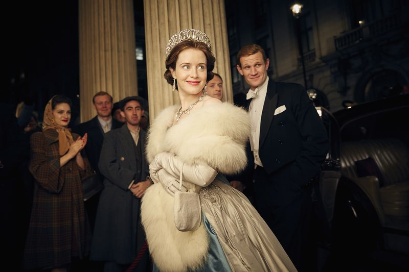 The Crown Säsong 1 med Clare Foy och Matt Smith.