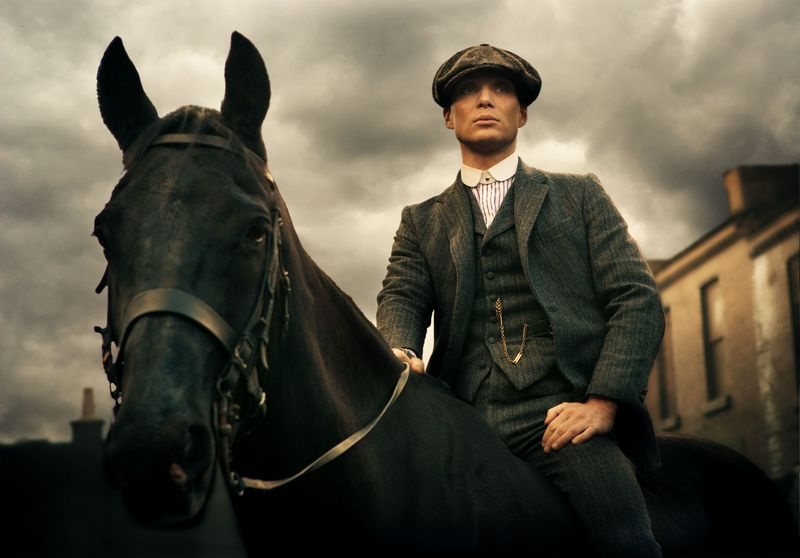 Ο Cillian Murphy ως Thomas Shelby στο Peaky Blinders.
