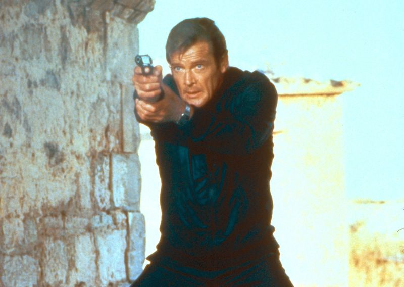 Ο Roger Moore στο For Your Eyes Only