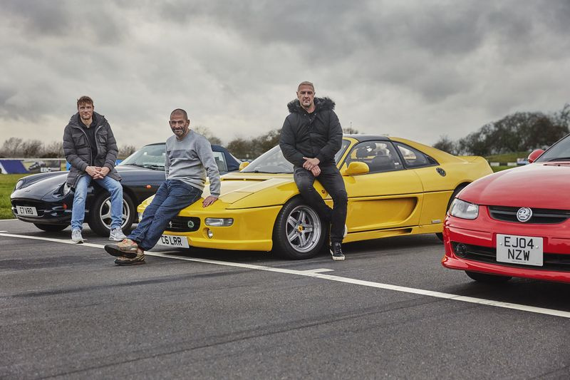 Ο Freddie, ο Chris και ο Paddy στο Top Gear 2021