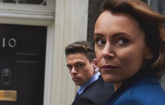 キーリー・ホーズとリチャード・マッデン。ボディーガードBBC1。