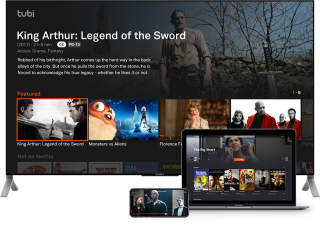 Tubi TV σε διάφορες συσκευές