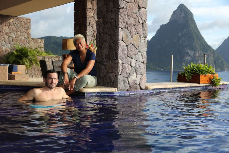 Giles Coren et Monica Galetti
