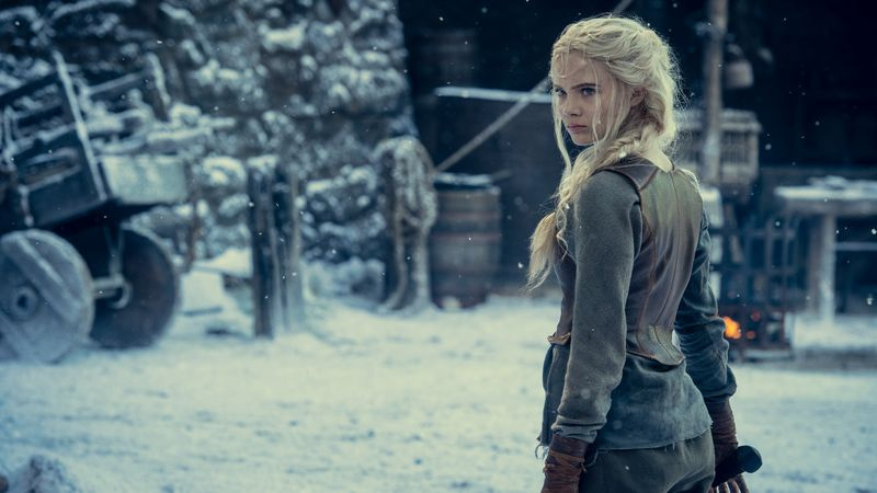 Η Freya Allan ως Ciri στη 2η σεζόν του The Witcher