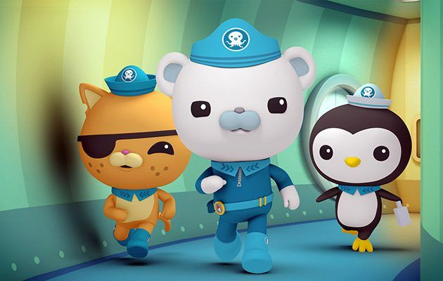 καλύτερες παραστάσεις για παιδιά 5 ετών - Octonauts