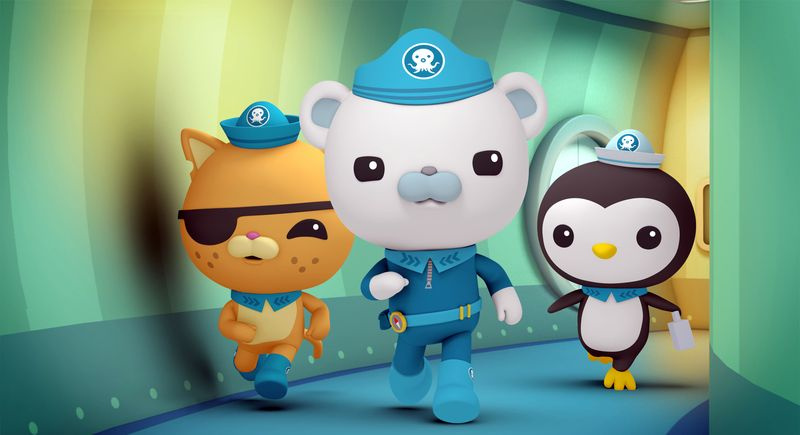 Vedetele lui Octonauts.