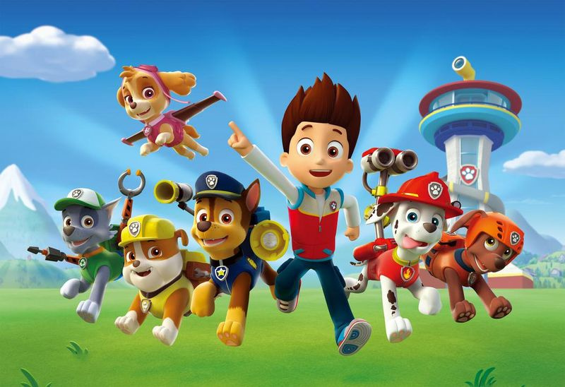 Vedetele Paw Patrol.