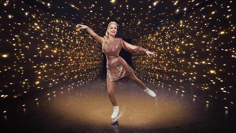 Tantsib jääl Denise Van Outen