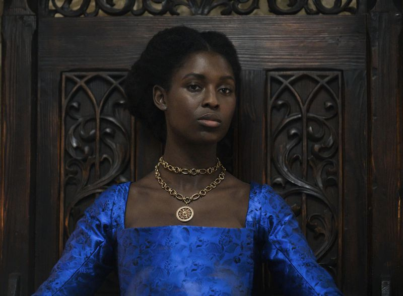 Jodie Turner-Smith in Anne Boleyn.