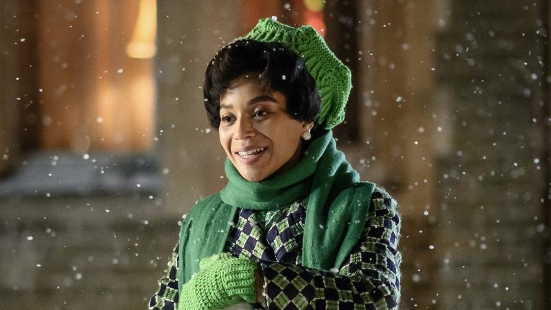 Η Leonie Elliott στο Call the Midwife Christmas special.