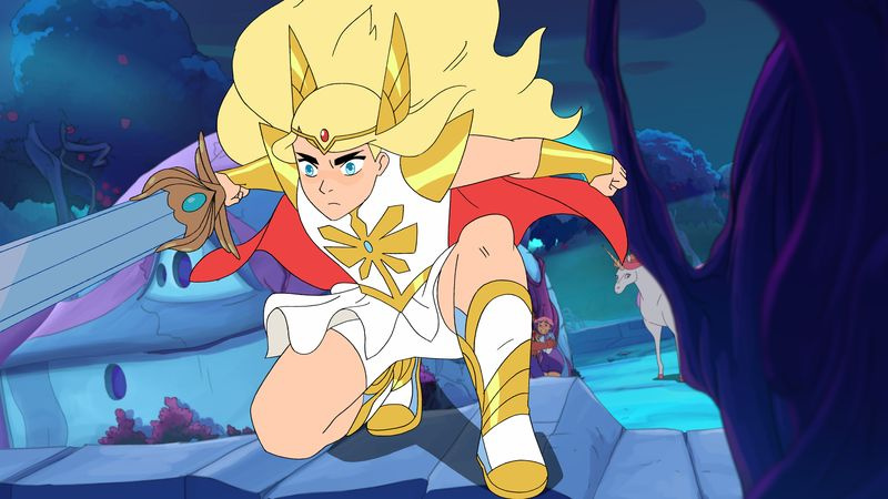 Ο κύριος χαρακτήρας She-Ra.