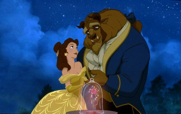 美女と野獣ディズニーアニメ
