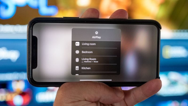 Εφαρμογή Disney Plus με AirPlay σε Apple TV