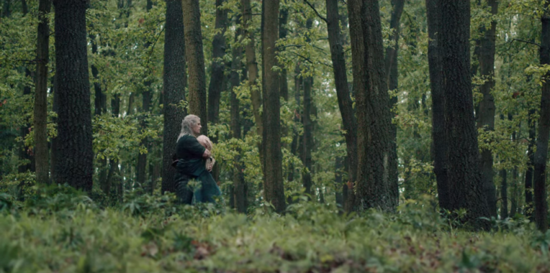 The Witcher Geralt and Ciri