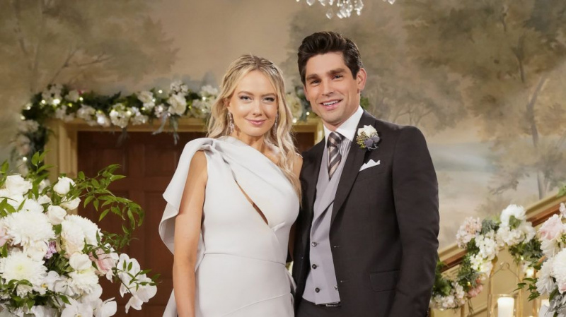 Melissa Ordway og Justin Gaston