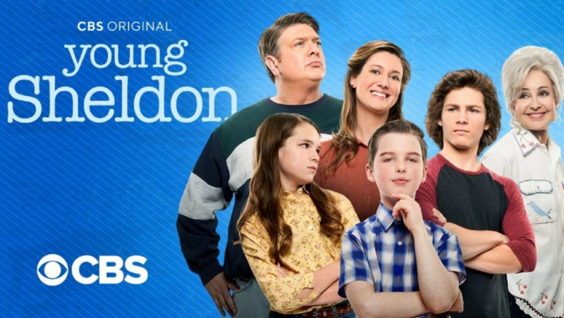 Arte clave del elenco de la cuarta temporada de Young Sheldon